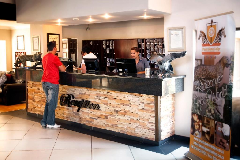 בלומפונטייין Bains Lodge מראה חיצוני תמונה